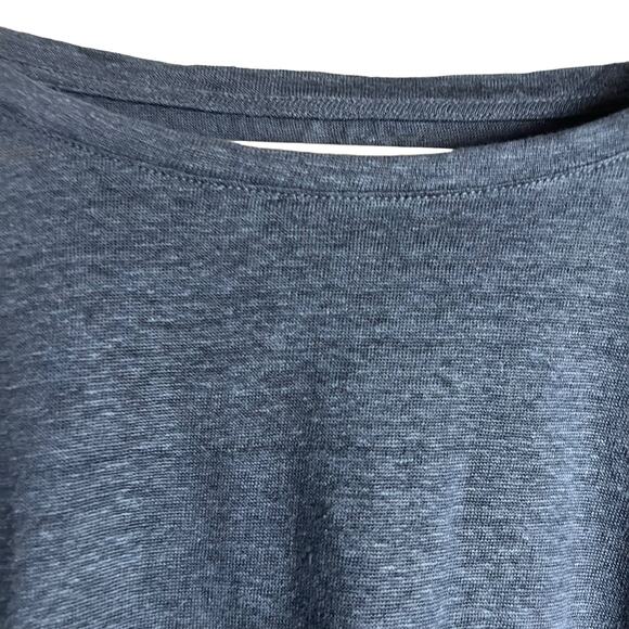 J.Crew Relaxed Roll-Cuff Linen Short Sleeve Blue Tee Size XS - Picture 6 of 13